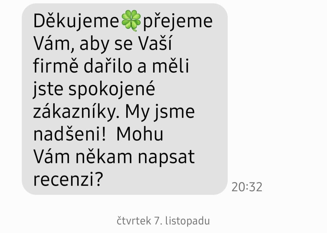 Fotka z příspěvku Díky!